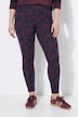 Leggings, Blüten, schmales Bein, Biobaumwolle