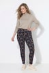 Leggings, Blüten, schmales Bein, Biobaumwolle