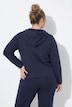 Strick-Hoodie, Boxy Fit, Kapuze, Langarm, Biobaumwolle