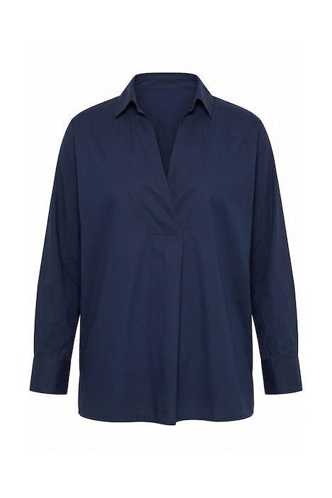 Hemdbluse, Hemdragen, Fledermausarm, Biobaumwolle