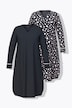 Bigshirts, 2er-Pack, Dalmatiner, Herzausschnitt, Langarm