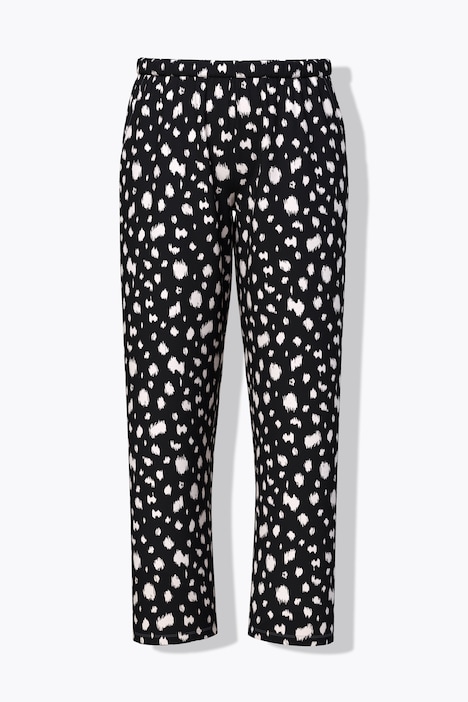 Pyjama et masque de sommeil, motif dalmatien, décolleté cœur et manches longues