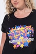 T-Shirt, Komfort Fit, Sternen-Motiv, Halbarm