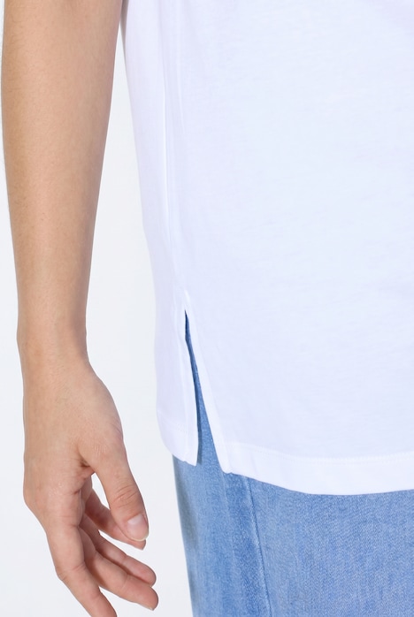 T-Shirt, Komfort Fit, Sternen-Motiv, Halbarm