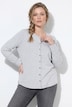 Shirt, Zier-Knopfleiste, Rundhals, Langarm, Biobaumwolle