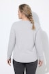 Shirt, Zier-Knopfleiste, Rundhals, Langarm, Biobaumwolle