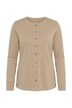 Shirt, Zier-Knopfleiste, Rundhals, Langarm, Biobaumwolle
