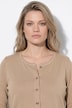 Shirt, Zier-Knopfleiste, Rundhals, Langarm, Biobaumwolle