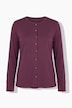 Shirt, Zier-Knopfleiste, Rundhals, Langarm, Biobaumwolle