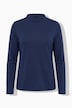 Shirt, Slim, Stehkragen, Langarm
