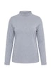 Shirt, Slim, Stehkragen, Langarm