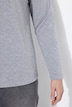 Shirt, Slim, Stehkragen, Langarm