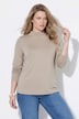 Shirt, Slim, Stehkragen, Langarm