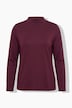 Shirt, Slim, Stehkragen, Langarm