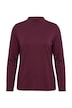 Shirt, Slim, Stehkragen, Langarm