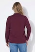 Shirt, Slim, Stehkragen, Langarm