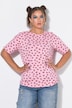 T-shirt, oversized model, Kiss-patroon