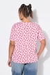 T-shirt, oversized model, Kiss-patroon
