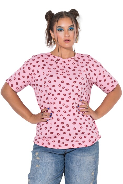Kiss Print Short Sleeve Tee