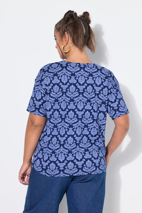 T-Shirt, Oversize Shape, Paisleys