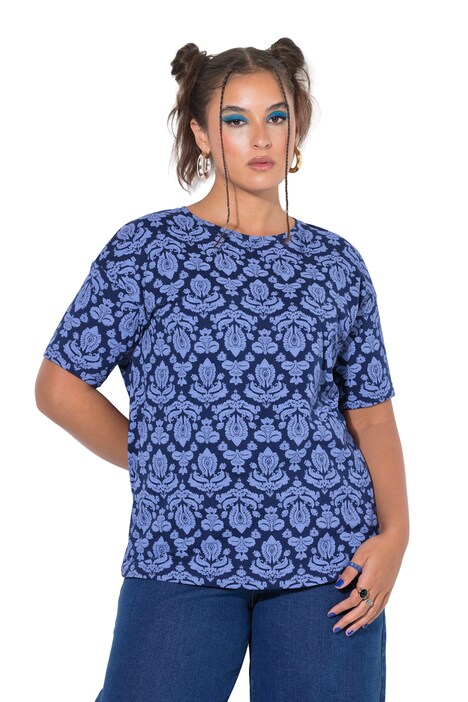 T-Shirt, Oversize Shape, Paisleys