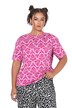 T-Shirt, Oversize Shape, Paisleys