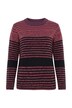 Pullover, Ringel, Rundhals, Langarm, Biobaumwolle