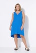 Vokuhila Kleid, ärmellose A-Linie, Keyhole