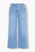 Jeans-Culotte, weites Bein, 5-Pocket