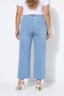 Jeans-Culotte, weites Bein, Glitzersteinchen, 5-Pocket