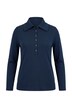 Shirt, Slim, Rollkragen, Langarm, Biobaumwolle