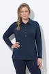 Shirt, Slim, Rollkragen, Langarm, Biobaumwolle