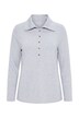 Shirt, Slim, Rollkragen, Langarm, Biobaumwolle