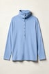 Shirt, Slim, Rollkragen, Langarm, Biobaumwolle