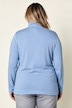 Shirt, Slim, Rollkragen, Langarm, Biobaumwolle