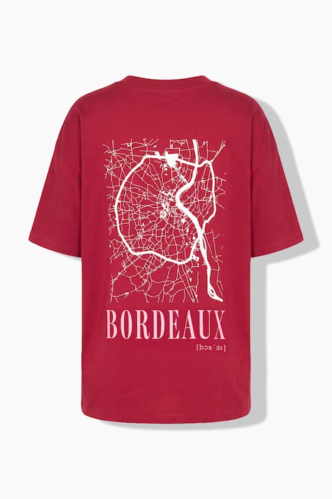 T-Shirt, Oversize Shape, Rückenprint