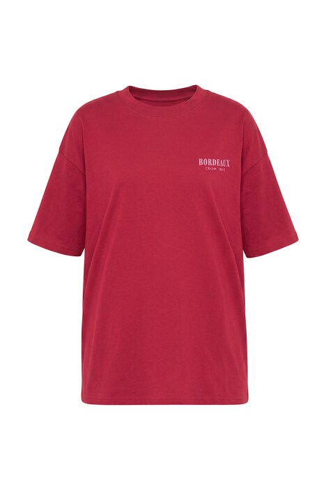 T-Shirt, Oversize Shape, Rückenprint