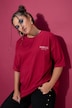 T-Shirt, Oversize Shape, Rückenprint