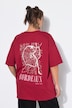 T-Shirt, Oversize Shape, Rückenprint