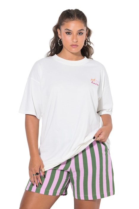 T-Shirt, Oversize Shape, Girl Dinner Rückenprint