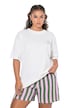 T-Shirt, Oversize Shape, Girl Dinner Rückenprint