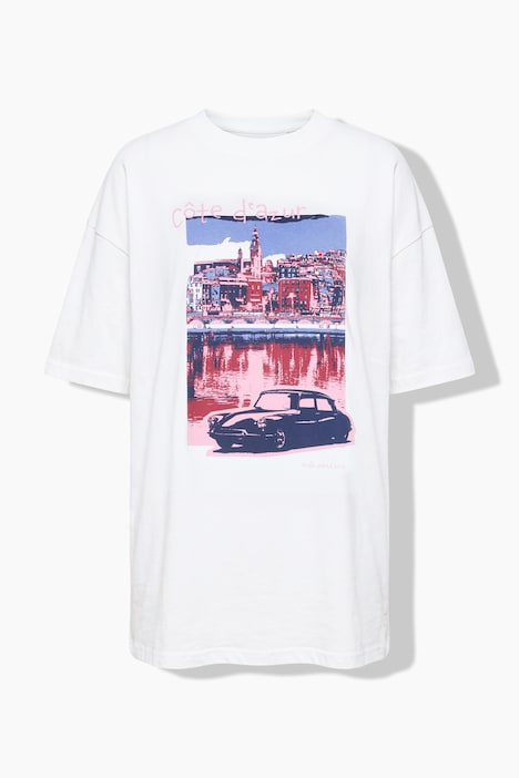 T-shirt, oversized vorm, Cote d'Azur