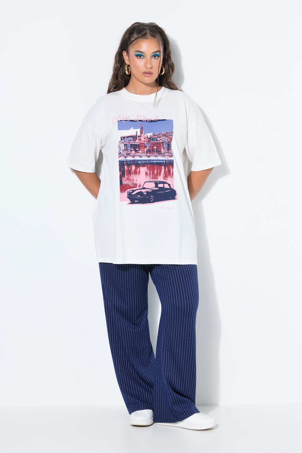 T-Shirt, Oversize Shape, Cote d'Azur