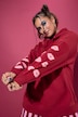 Hoodie, Groot model, Kussen, Trui met capuchon