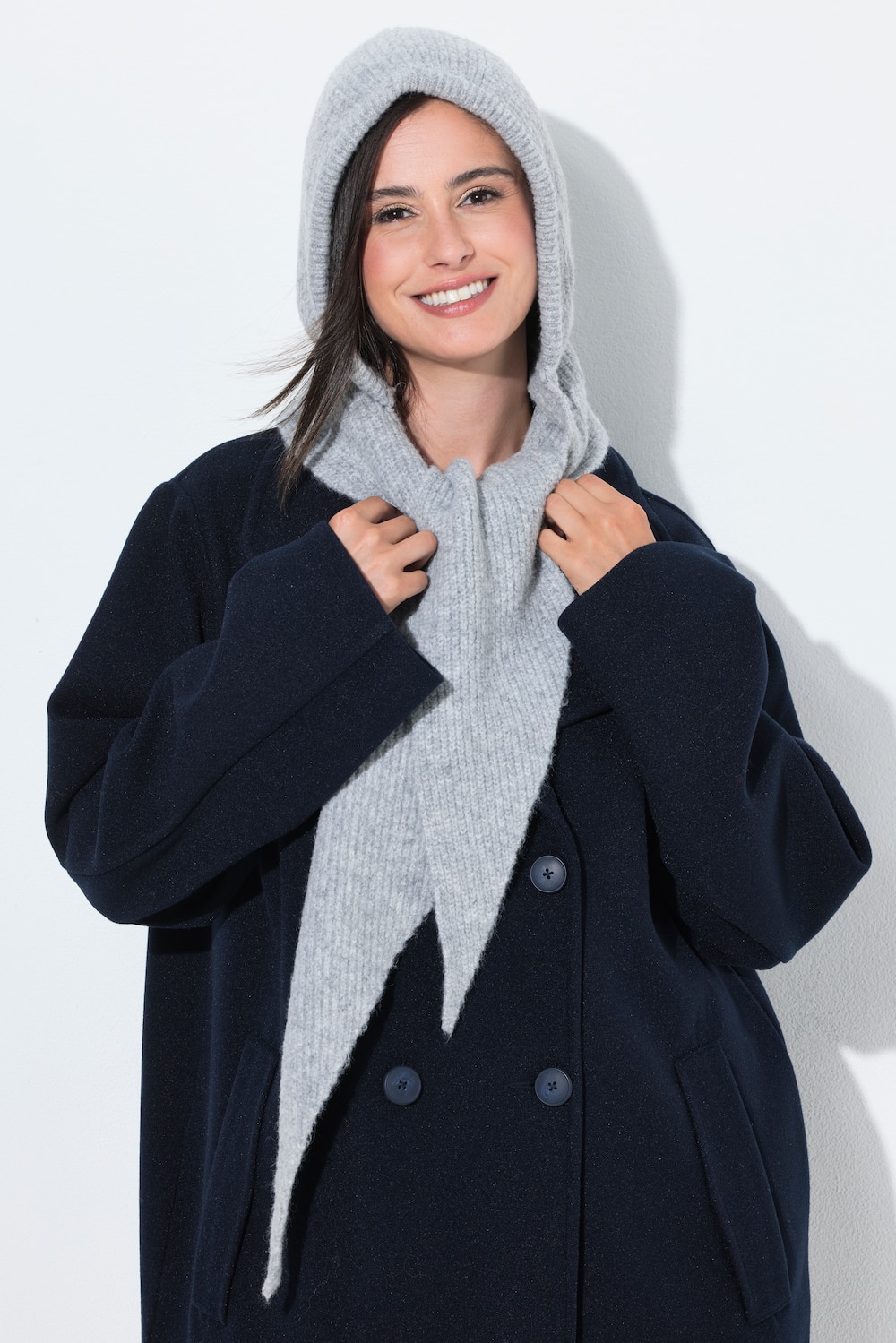 Schal-Mütze, 2-in-1-Modell
