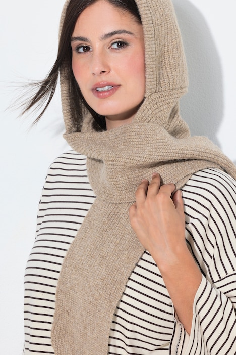 Schal-Mütze, 2-in-1-Modell
