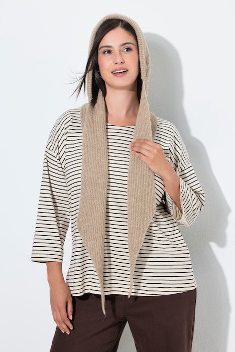 Schal-Mütze, 2-in-1-Modell