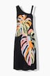 Maxi-Jerseykleid, ärmellose A-Linie, OneShoulder