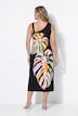 Maxi-Jerseykleid, ärmellose A-Linie, OneShoulder