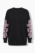 Sweatshirt, Oversize Shape, Langarm-Stickerei